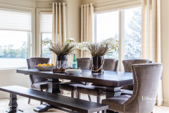 Contemporary dining room interior design