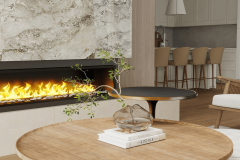 Modern Fireplace Feature Wall – Fields Avenue Living Space