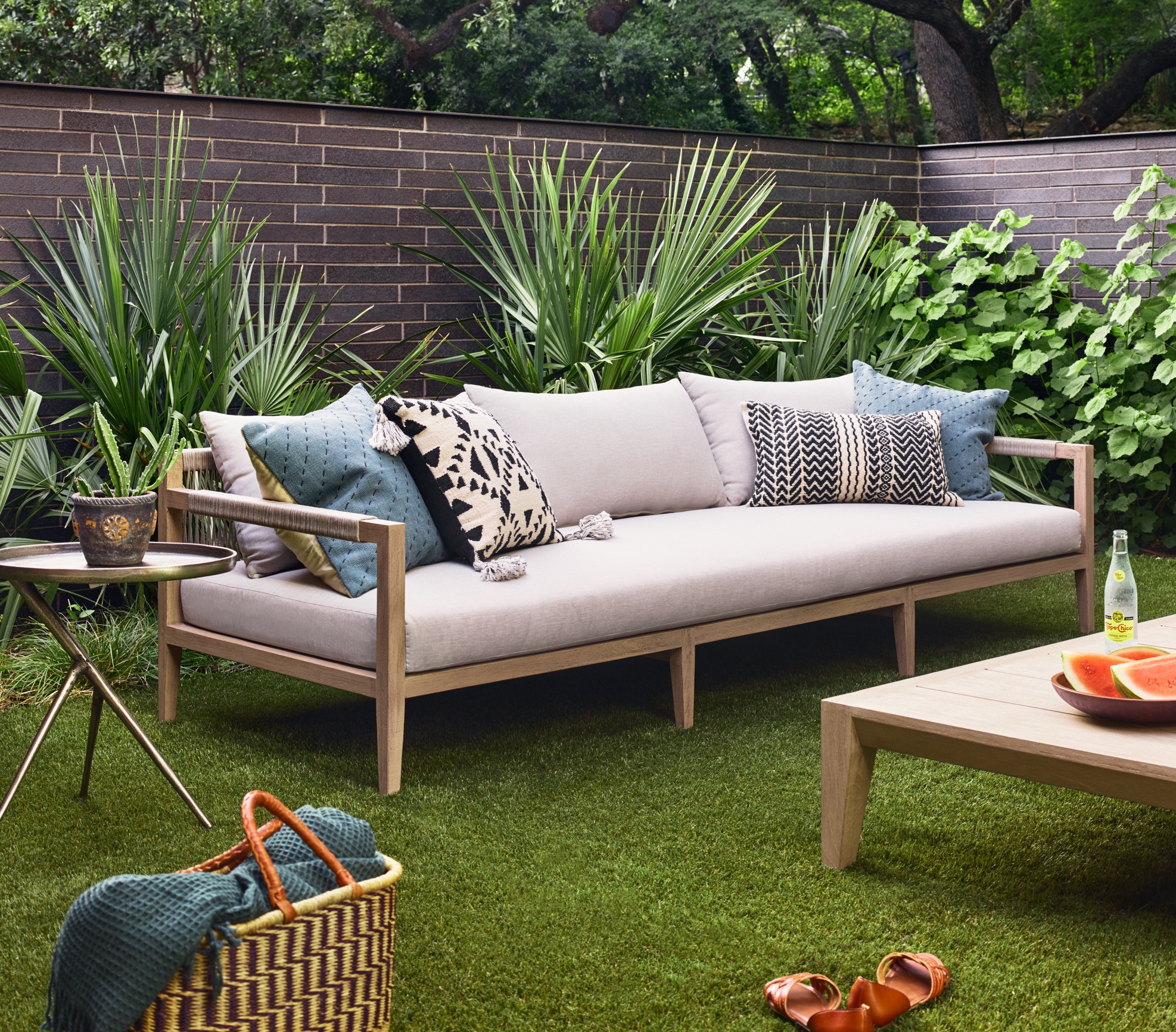 outdoor sofa